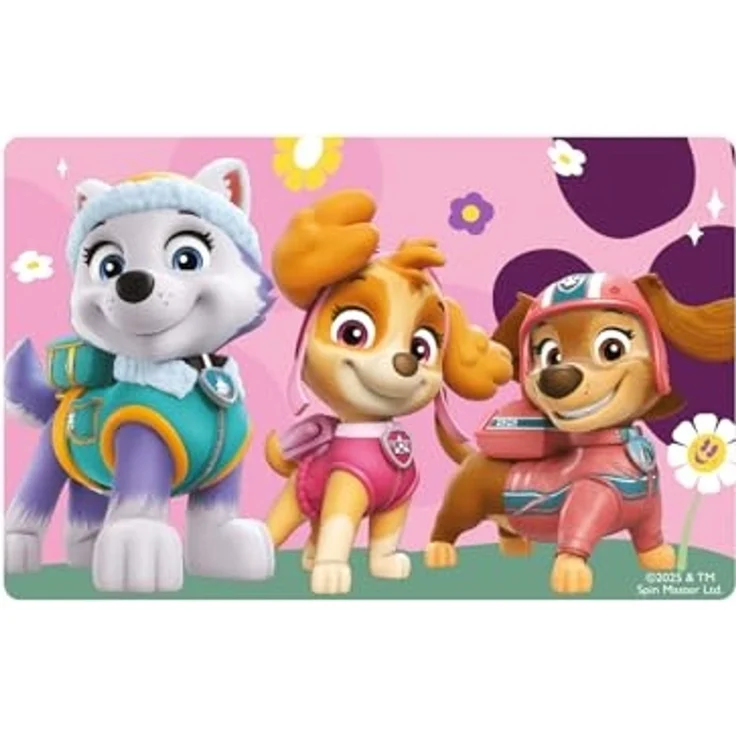 United Labels® Lunchbox Paw Patrol Brotdose Skye, Everest und Zuma Lunchbox mit Trennwand, Kunststoff (PP) – Bild 2