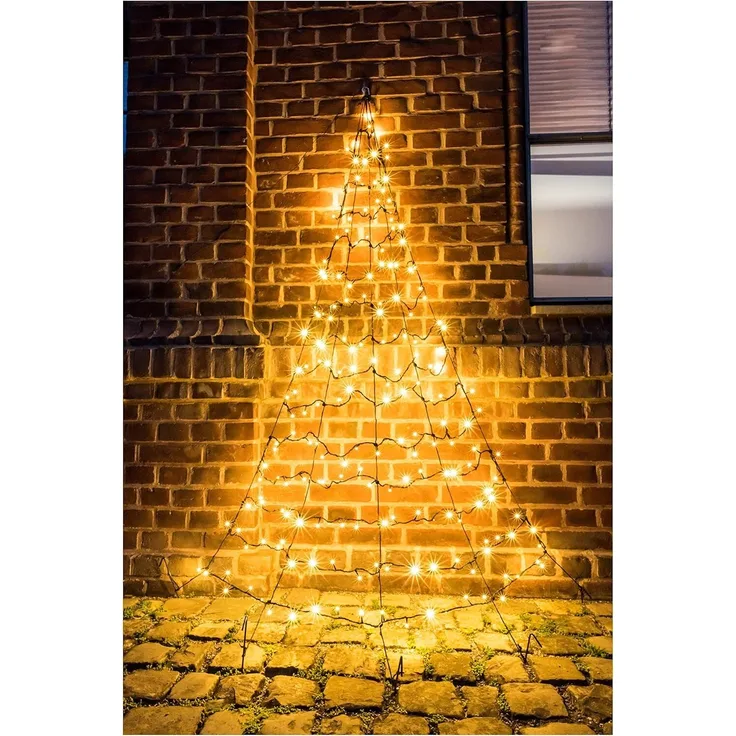 LED Tannenbaum hlbrd. 200 Galaxy,200ww LED,Wandbef.