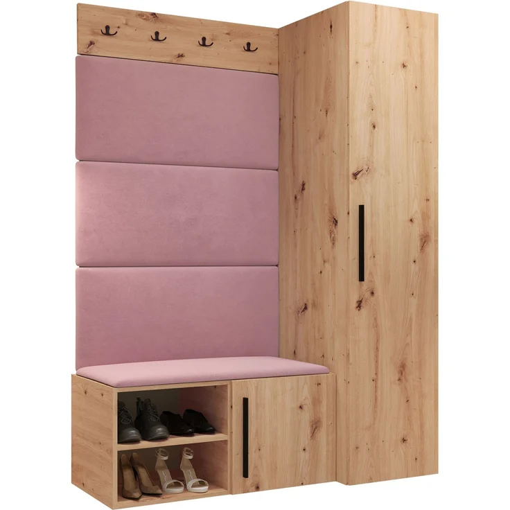 Garderoben-Set Mapreni II (Farbe: Artisan Eiche, Manila 09) – Bild 1