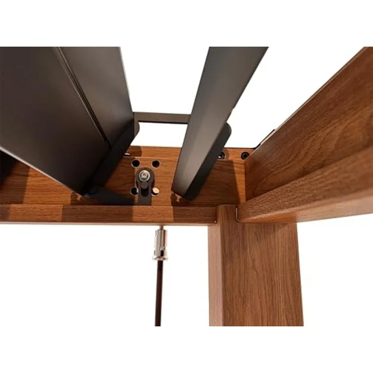 LECO Lamellenpergola DELUXE, Aluminium-Lamellen anthrazit, Aluminium-Profile mit Holzoptik, 4x3 m – Bild 3