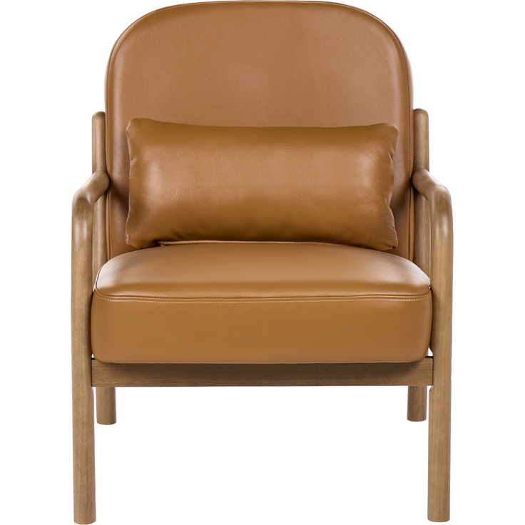 Sessel SELDE Echtleder Goldbraun – Bild 4