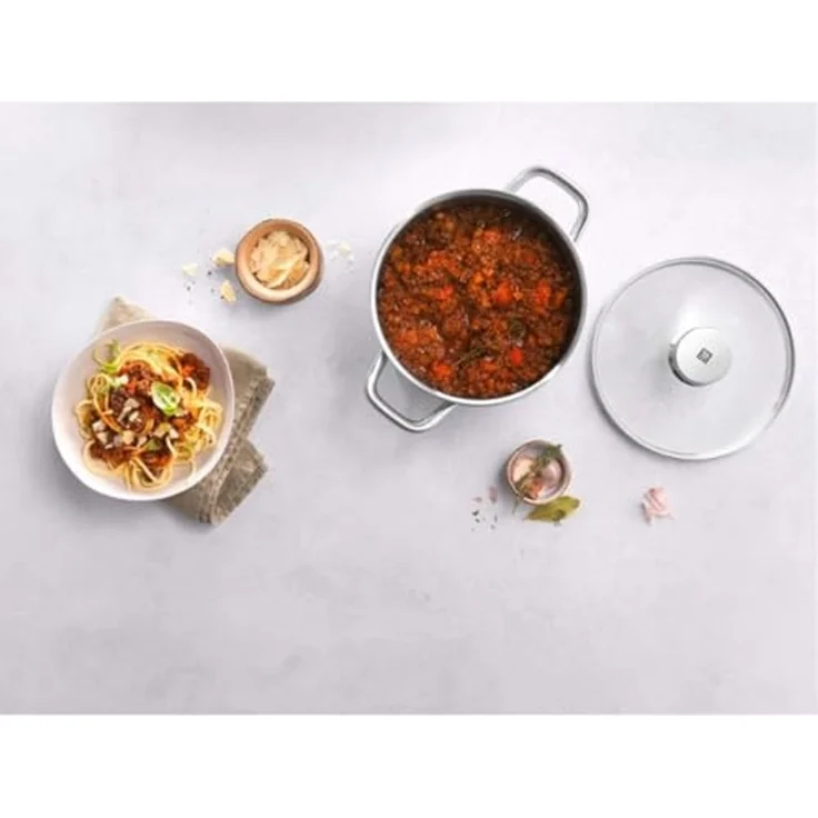 Zwilling Würfel-Set mit 5 Edelstahltöpfen mit Deckel – Bild 3