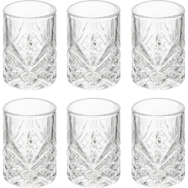 Secret de Gourmet Weinglas 6 Shotgläser AUTOMNE, 60 ml, Glas