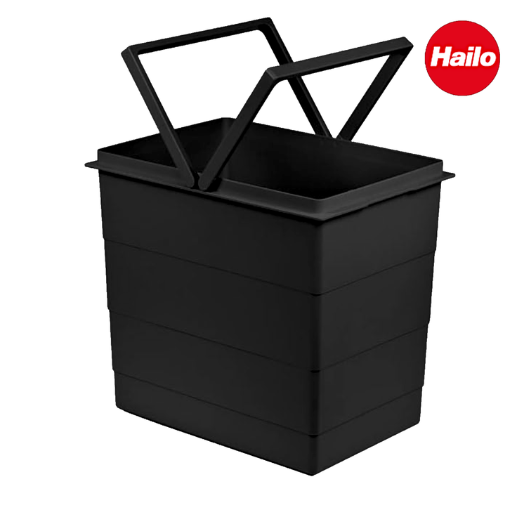 HAILO 18 Liter Inneneimer 1225939 schwarz für Raumspar Tandem 3642731 / Ersatzteil – Bild 4