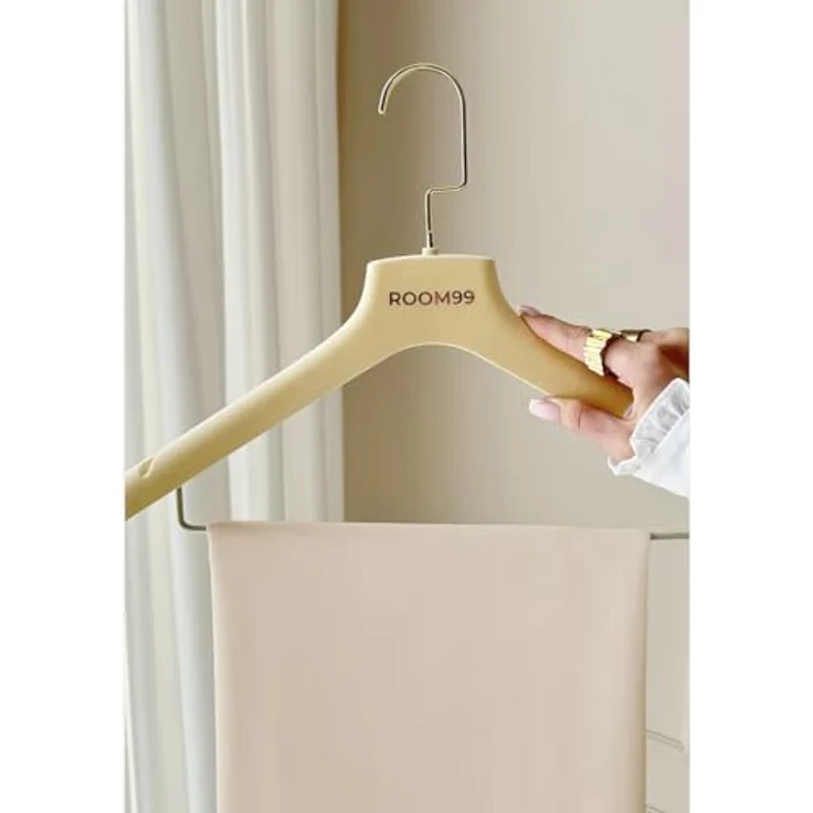 ROOM99 Vorhang mit Silberen Ösen Aura 140x250 cm Breite x Höhe Schiebegardinen Deko Modern Curtain Gardine Wohnzimmer Schlafzimmer Creme, 1 Stück – Bild 6