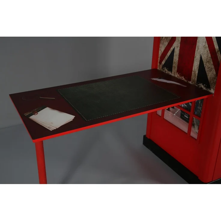 Design Kleiderschrank Telefonzelle mit Schreibtisch – Bild 5