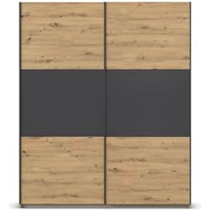 rauch Schwebetürenschrank Kleiderschrank Schrank Garderobe Garderobenschrank Wäscheschrank NEO (in 3 verschiedenen Ausstattungen BASIC/CLASSIC/PREMIUM) mit großzügigem Stauraum und vielfältigen Farbkombinationen – Bild 9