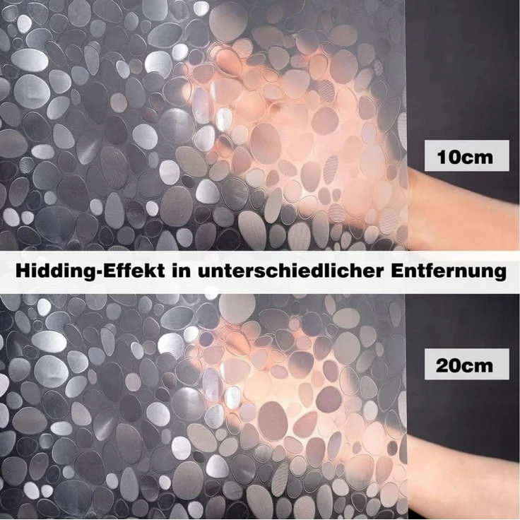 Agger Duschvorhang Duschschirm,mit Gewicht Magnet unten,wasserdicht, Schimmelresistent Breite 180 cm – Bild 3