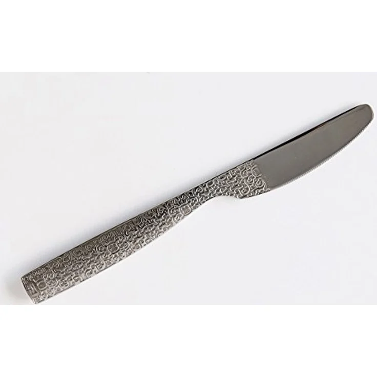 Alessi Tafelmesser, Stahl, Silber, 3 x 26 x 5 cm, 6-Einheiten – Bild 3