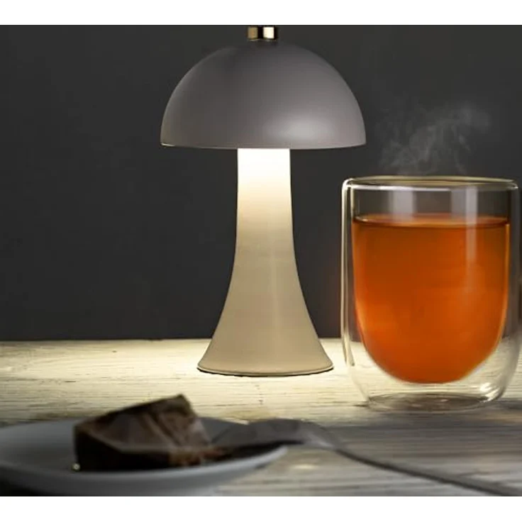 Idena Fado Touch LED Tischlampe grau, dimmbar mit individuellen Lichtfarben für Schreibtisch und Wohnbereich – Bild 6