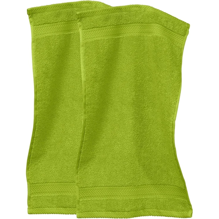 Erwin Müller Gästehandtuch Gästetuch "Friedrichshafen" 2er-Pack, Frottier (2-St), Walk-Frottier Uni