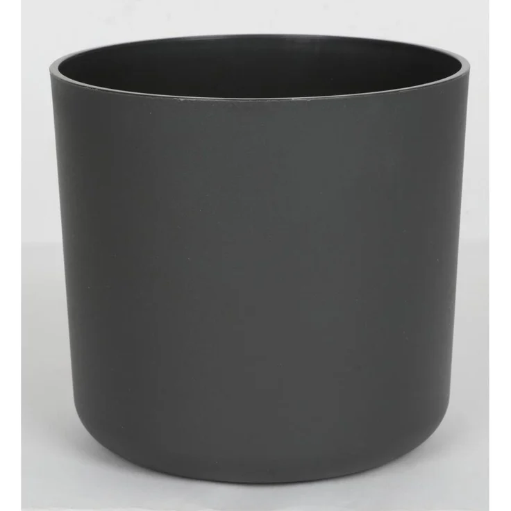 Pflanzgefäß LORA Ø14 cm rund aus Kunststoff moderner Blumentopf für Wohnraum Balkon Terrasse und Garten dekorativ und vielseitig – Bild 5