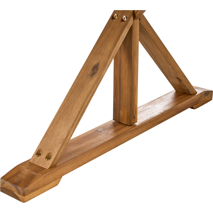 Gartentisch CALABRITTO 90 cm 180 cm Akazienholz Braun – Bild 6