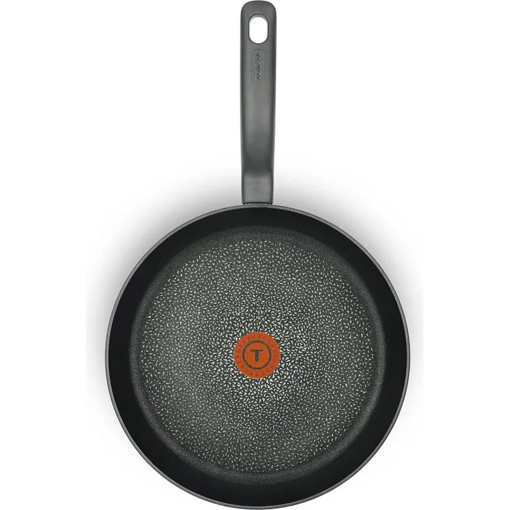 Tefal C69506 Hard Titanium Plus Pfanne | 28 cm | antihaftbeschichtet | Aluminium | schwarz, Induktionsgeeignet