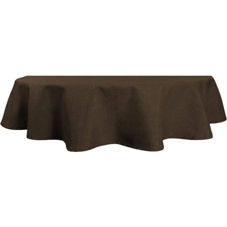 Haus und Deko Tischdecke Tischdecke oval Leinenoptik Lotuseffekt Tischwäsche Wasserabweisend (1-tlg)