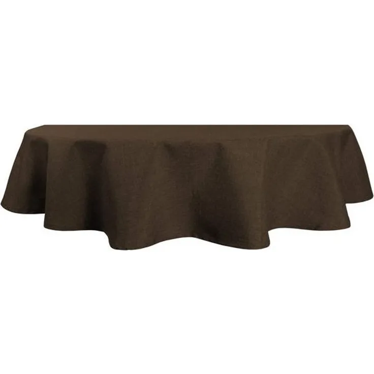Haus und Deko Tischdecke Tischdecke oval Leinenoptik Lotuseffekt Tischwäsche Wasserabweisend (1-tlg)