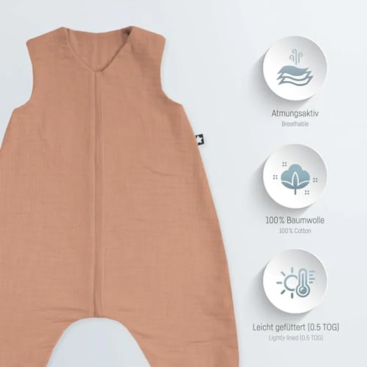 Julius Zöllner Jumper Musselin dune 80 – Bild 3