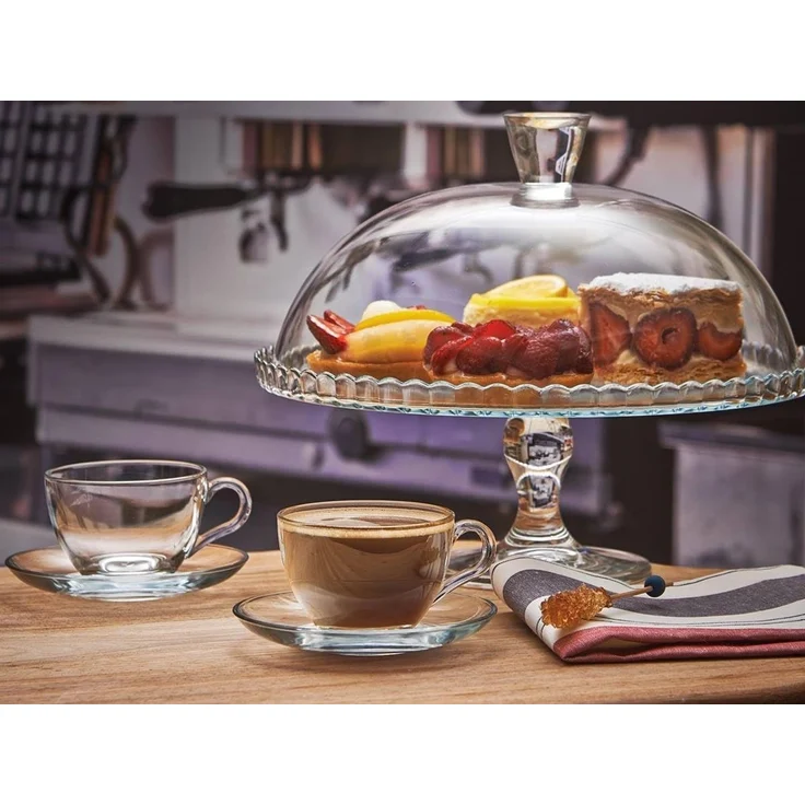 Tortenplatte mit Fuß und Haube - Secret de Gourmet – Bild 6