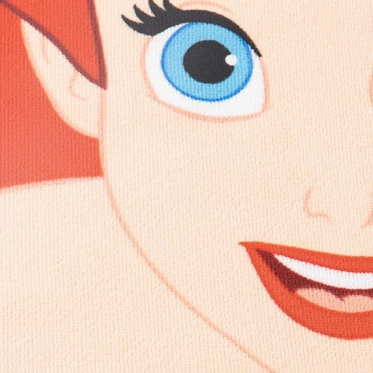 Disney Arielle, die Meerjungfrau Polyester Strandtuch für Kinder 70 × 140 cm 250 gsm – Bild 3