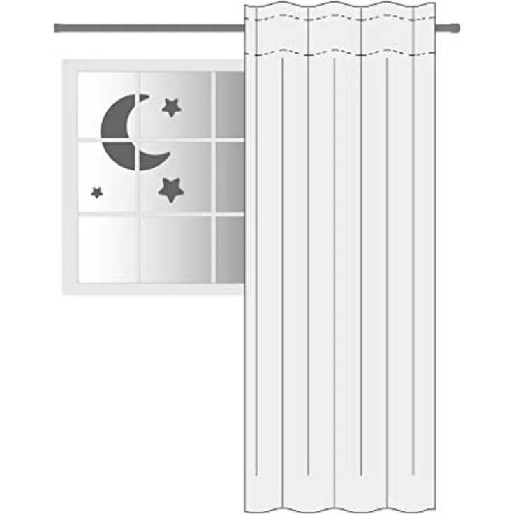 HOMING Vorhang Velia (1 St), verdeckte Schlaufen, blickdicht, Fertigschal – Bild 7