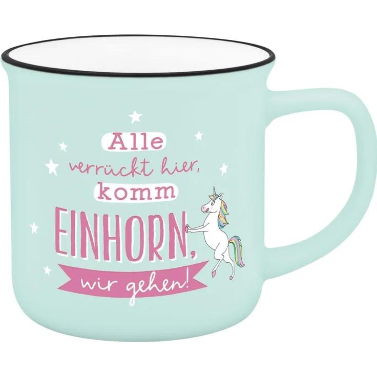 Tasse Lieblings-Becher Tee Kaffeetasse Geschenk Sheepworld EINHORN 74665