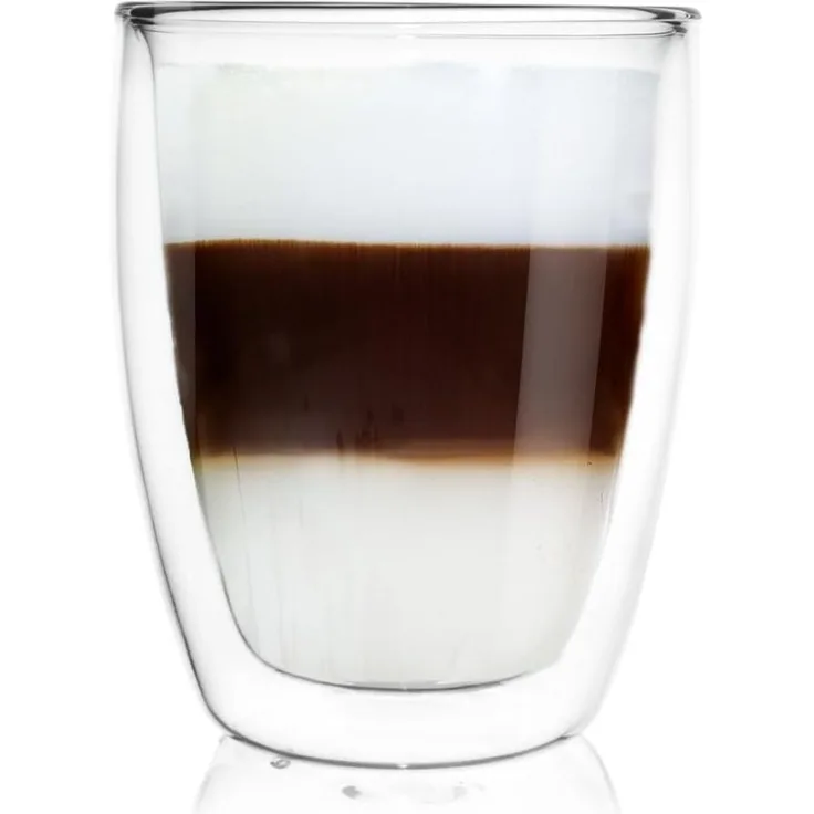 Orion Orion Thermoglas 330 ml doppelwandiger Kaffee 8542
