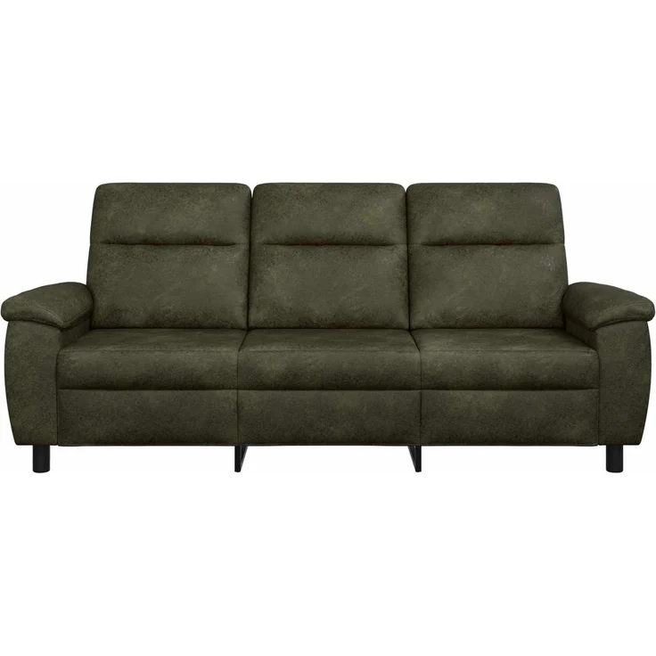 vidaXL Sofa Olivegrün 214 x 90 x 95 cm Kunstwildleder 42040986 – Bild 2