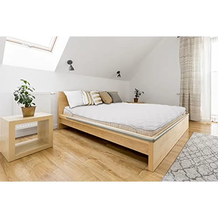 Abeil Acaristop Matratzenauflage, milbendicht, 90 x 190 x 2 cm, Weiß – Bild 2