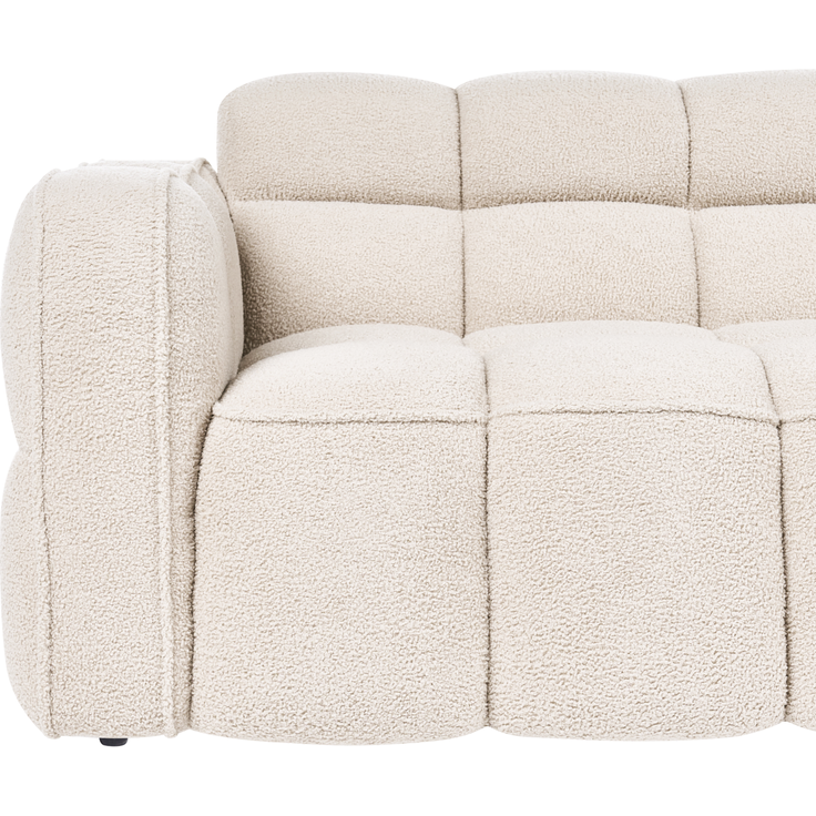 Sofa 2-Sitzer UTANA Bouclé Beige – Bild 7