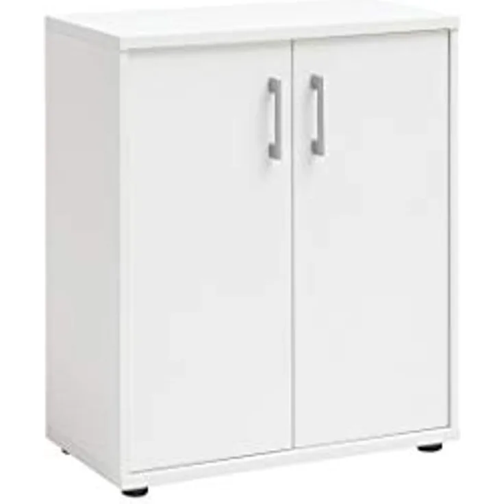 Möbelpartner Milo Aktenschrank, weiß, ca. 65,1 x 34,5 x 77,3 cm
