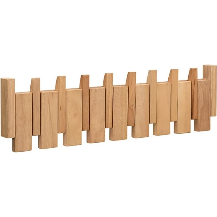 HOME DELUXE Garderobenleiste PORTE Hellbraun - 56 x 15 cm – Bild 3