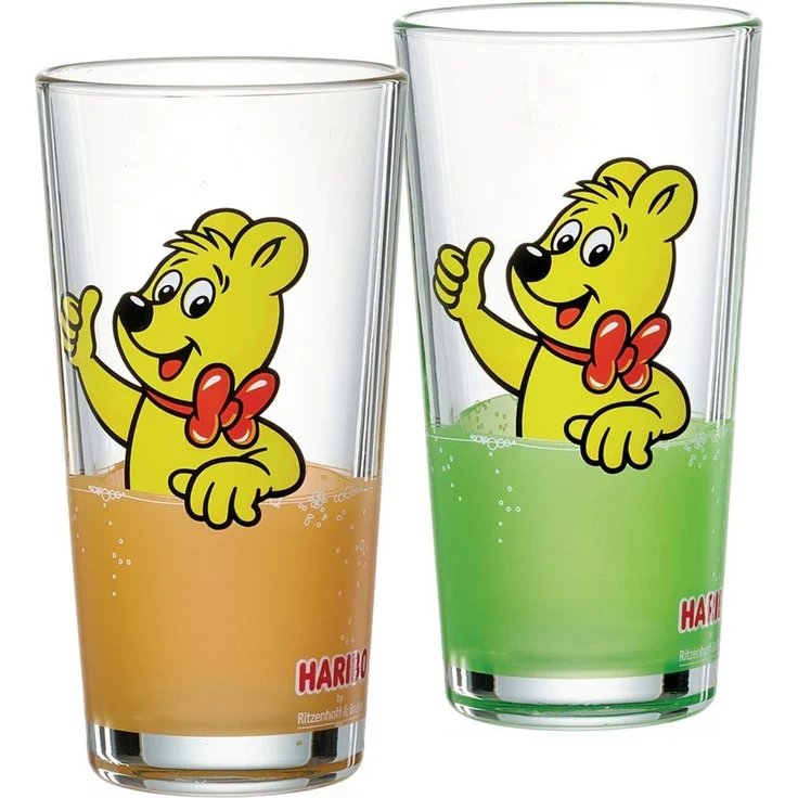 Ritzenhoff & Breker Gläser-Set HARIBO Thumbs Up, 380 ml, 2-tlg, Glas, spülmaschinengeeignet – Bild 1