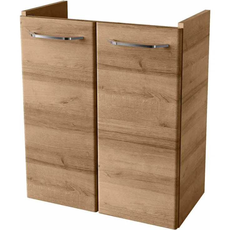 Fackelmann MILANO Waschbeckenunterschrank 52 cm, Braun hell