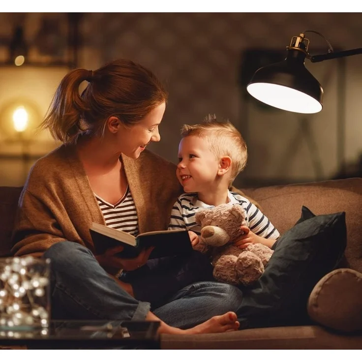hellum LED Glühbirne E27, 7W warmweiß LED Lampe mit 806 Lumen LED Filament, E27 Vintage Led Leuchtmittel ersetzt 60-Watt Glühbirne, 2700 Kelvin E27 led warmweiss Matt, 206210 – Bild 9