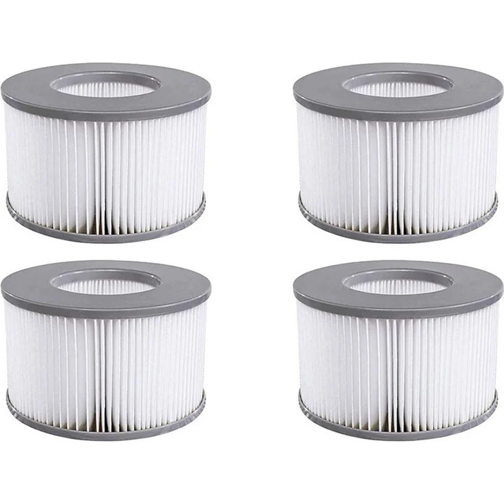 FELIXLEO Kartuschen-Filterpumpe Ersatzfilter für MSPA Whirlpool zubehör für MSPA FD2089 (4 St)