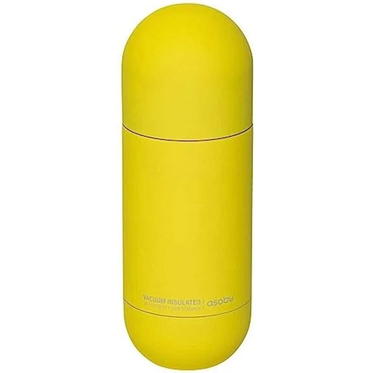 Asobu 'Orb' Trinkflaschen, Edelstahl, gelb, 460 ml