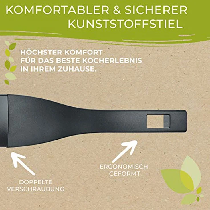 Berndes b. green Bratpfanne, Brat Pfanne, Stielpfanne, Induktion, Aluminium, Ø 30 cm, 0005440130 – Bild 5