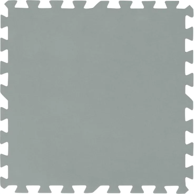2,25 m² Bodenschutzplatten 9 Stück 50x50cm grau Poolunterlage Poolunterboden Schwimmbecken