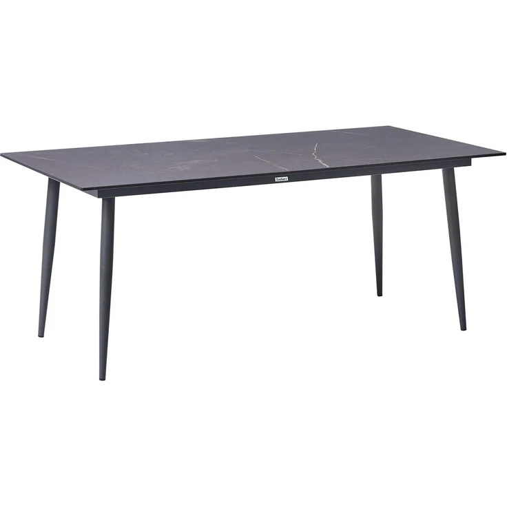 Konferenztisch TOLENTINO 90 cm x 180 cm Grauer Marmor – Bild 1