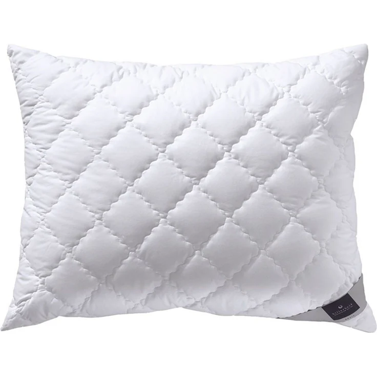 billerbeck Synthetikkopfkissen 520 ALCANDO®, Kissen bauschkräftig, Füllung: AIRFLOCKS®, 70% Polyester, 30% Lyocell (Tencel),, Bezug: Baumwoll-Feinperkal: 100% Baumwolle, versteppt mit 100% Polyester, Die strapazierfähige und kuschelige Faserdecke – Bild 1