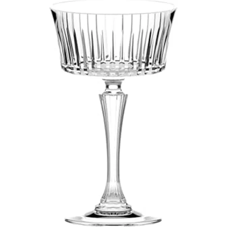 RCR Sektglas RCR Timeless Champagnerschale 6er Set, Kristallglas
