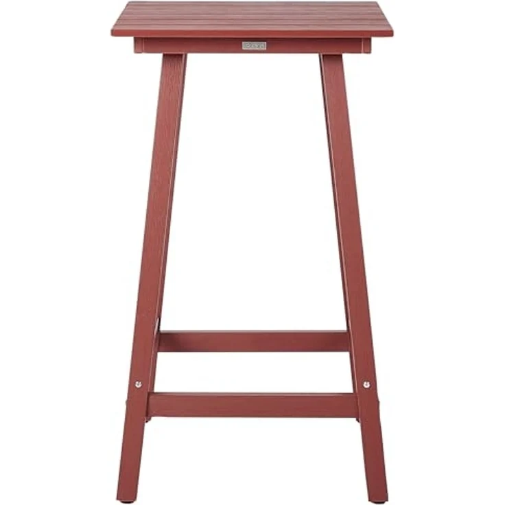 Garten Bartisch ADIRONDACK 60 cm 59 cm Kunststoff Rot – Bild 4