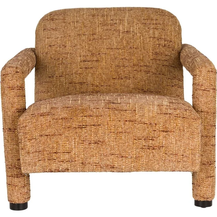 Loungesessel Kent Ochre mit Eukalyptusholz-Gestell von Dutchbone – Bild 3