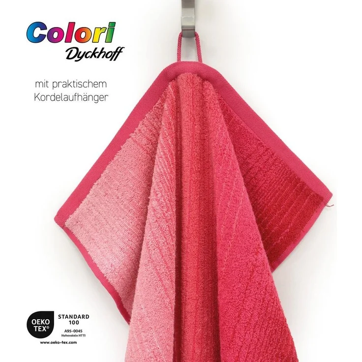 Dyckhoff Handtücher Colori, Walkfrottee (Packung, 1-St), mit Farbverlauf – Bild 1