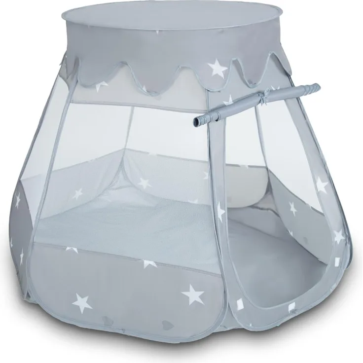 Selonis Baby Spielzelt Zelt 105X90 cm Kinder, Grau