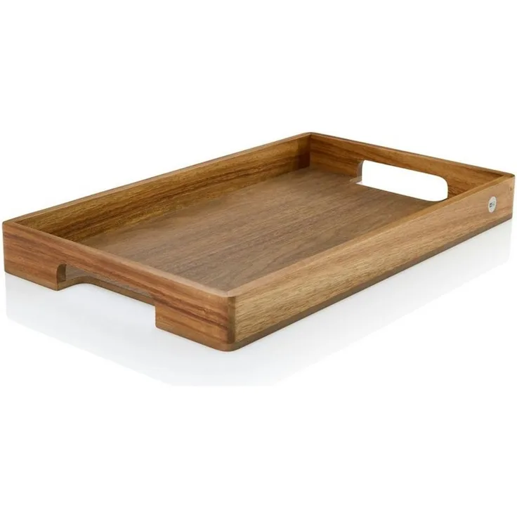 AdHoc Tablett Serviertablett Serve, Holz, Easy Move