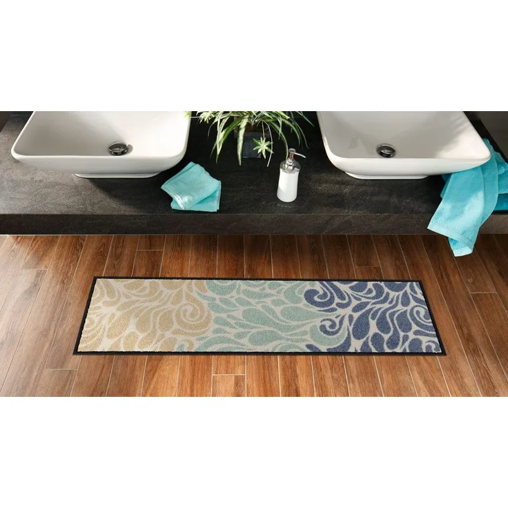 Salonloewe Läufer Läufer klein 30x100 Mingled Waves beach, Läufer klein, Höhe: 300 mm