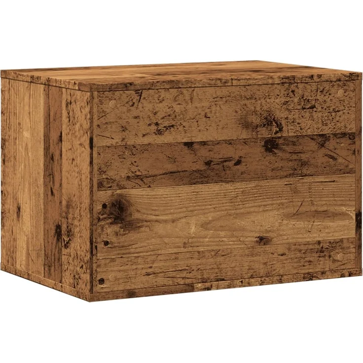 vidaXL Katzenklo Altholz-Optik 60x40x40 cm Holzwerkstoff 857731 – Bild 7