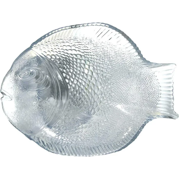 HTI-Living Fischteller Glasteller