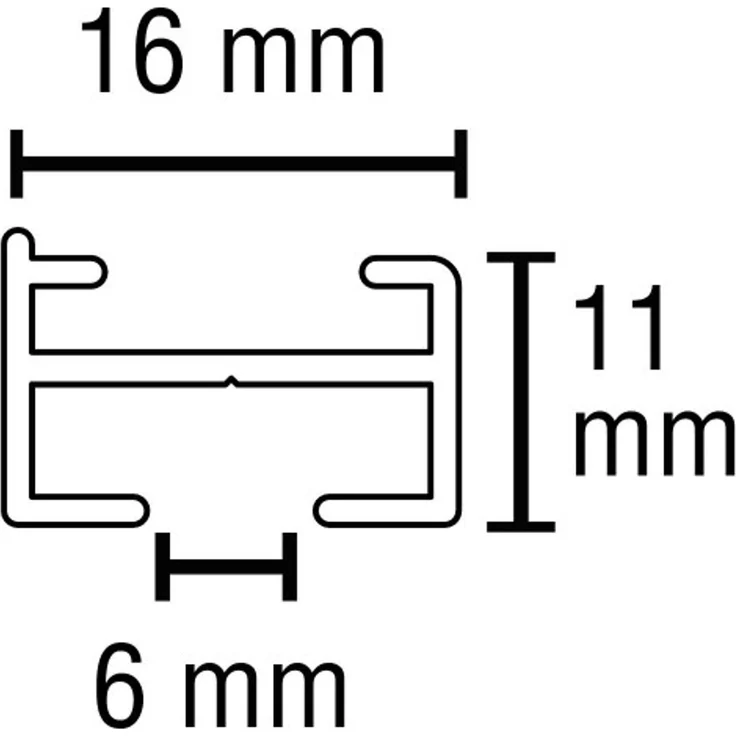 Gardinia Vorhangschienen-Set Lucy 1-läufig schwarz-matt 230 cm – Bild 5
